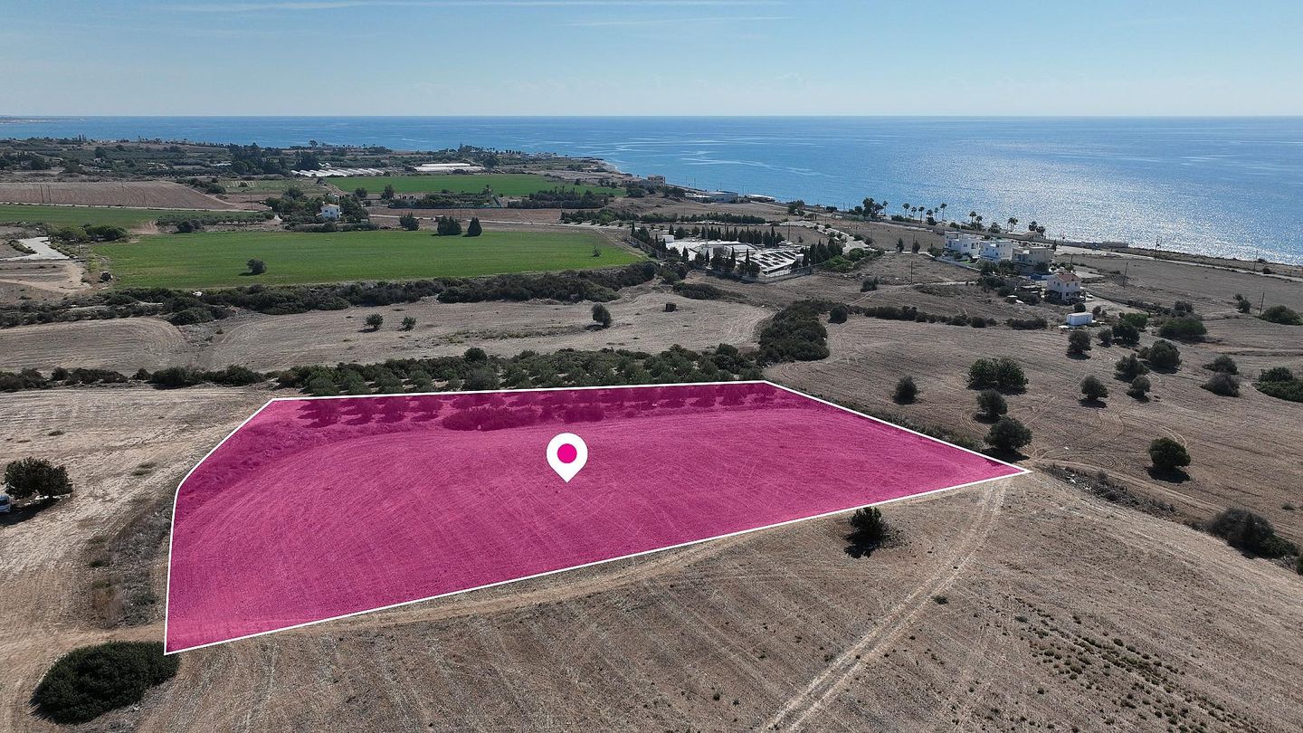 Sea View Touristic field in Agios Theodoros, Larnaca – id S728