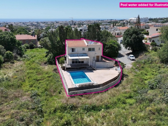 Three-bedroom Detached House, Konia, Paphos – id S40812