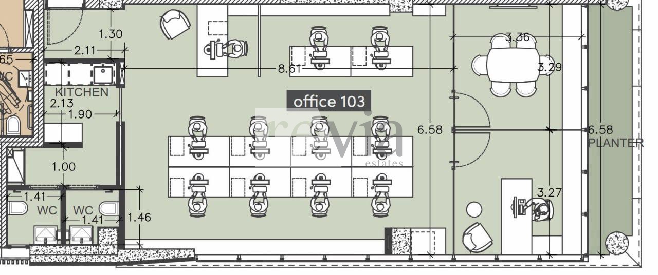 da183aa8cb7a482bbd186d197631a845 2337028 – Office For rent, Limassol City, 100,55 sq.m., €5.900