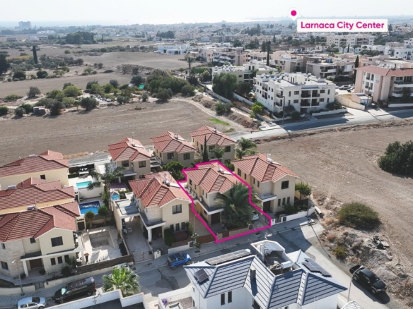 Two-Storey Detached House with Swimming Pool in Oroklini, Larnaca – id S31875