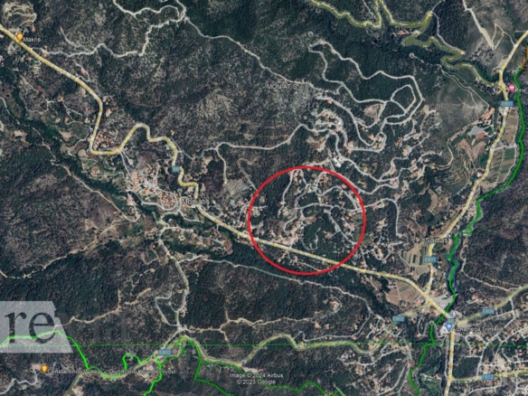 1088916 – Land plot For sale, Moniatis, 660 sq.m., €150.000