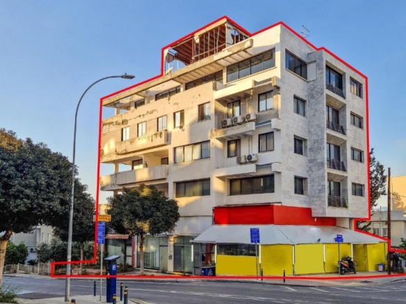 Mixed-use building in John Kennedy Avenue, Nicosia – id R7907