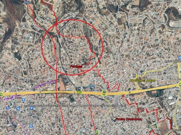 642432 – Land plot For sale, Mesa Geitonia, 558 sq.m., €440.000