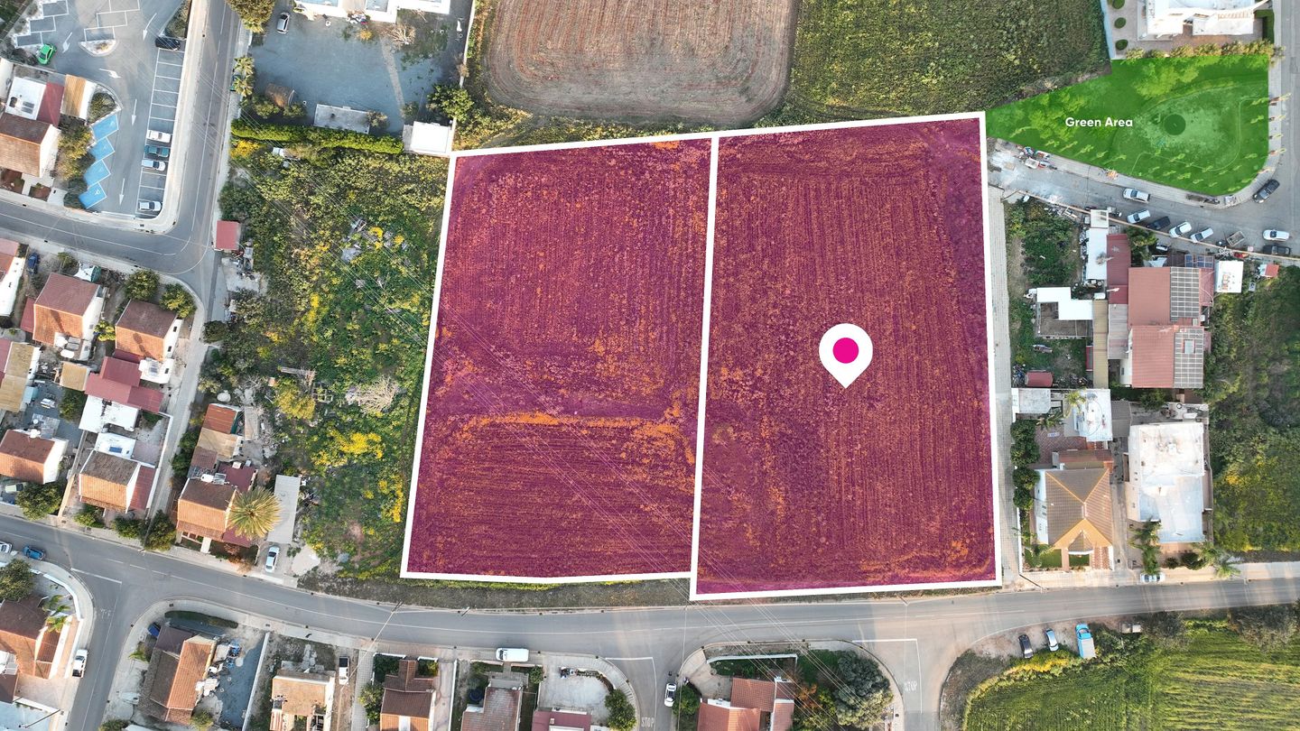 Two Adjacent Residential Fields in Avgorou, Ammochostos – id S30700