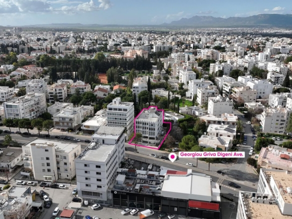 Four-storey building with a basement located in Engomi, Nicosia – id S46000