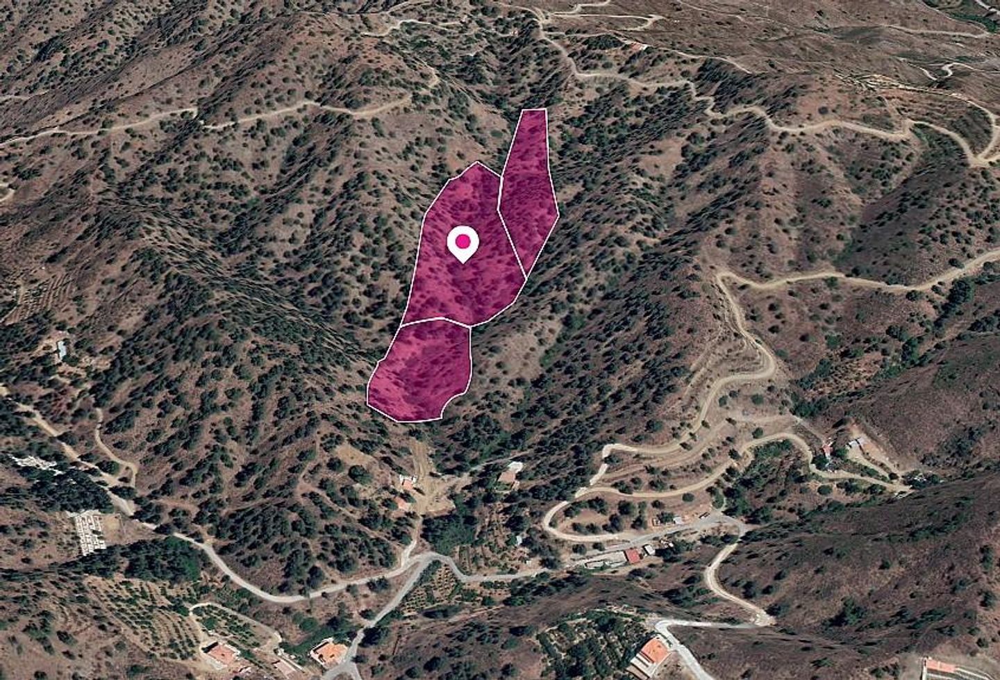 Three adjacent agricultural Fields in Kakopetria, Nicosia – id S30906