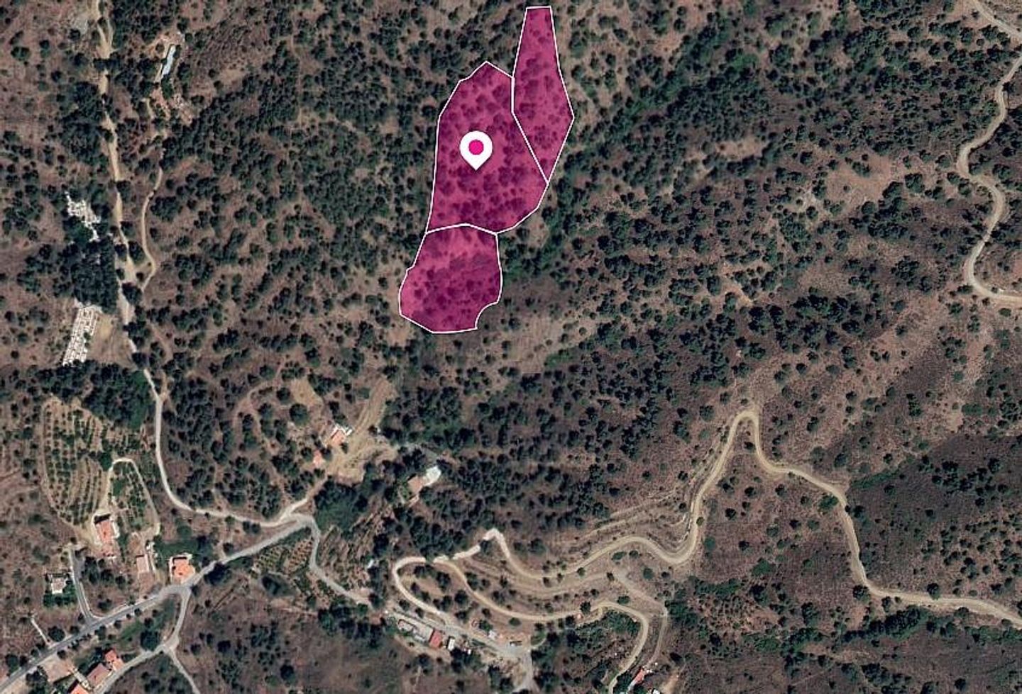 Three adjacent agricultural Fields in Kakopetria, Nicosia – id S30906