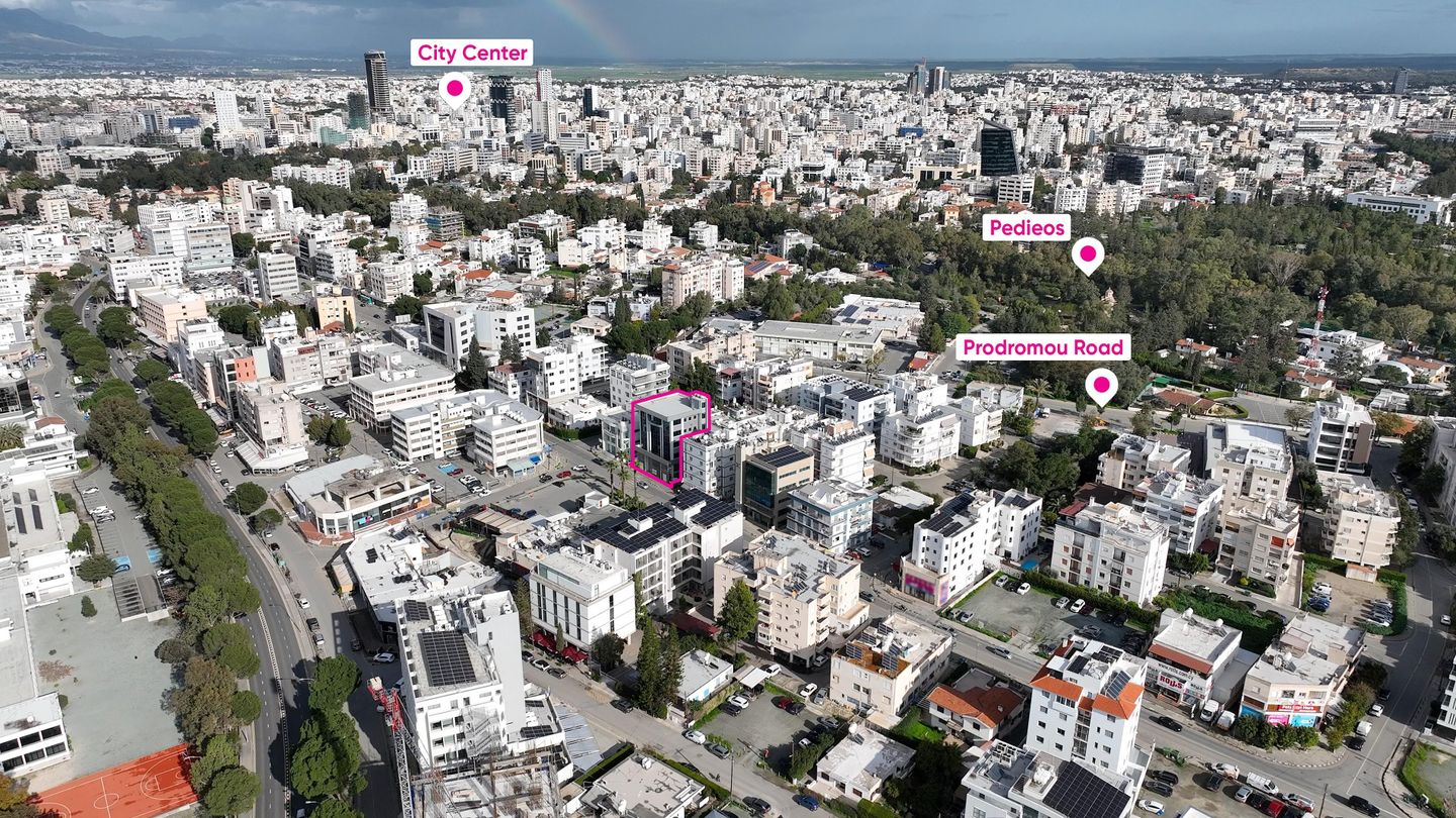Five-storey incomplete building with a basement in Chryseleousas, Strovolos, Nicosia – id S45994