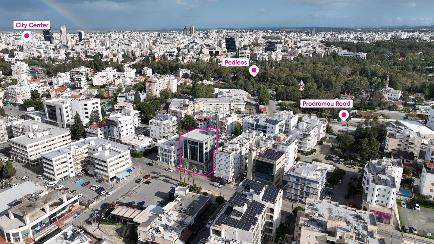 Five-storey incomplete building with a basement in Chryseleousas, Strovolos, Nicosia – id S45994