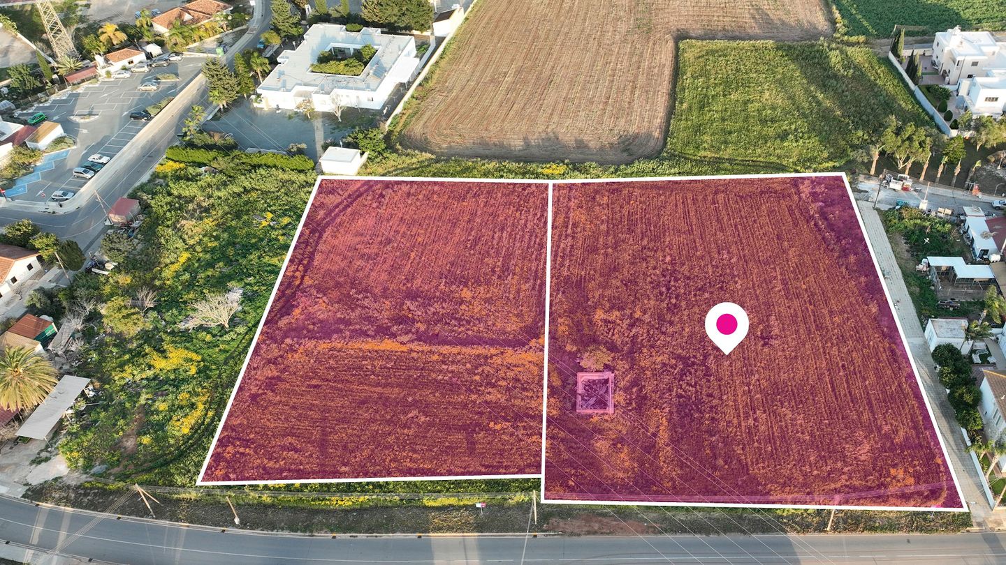 Two Adjacent Residential Fields in Avgorou, Ammochostos – id S30700