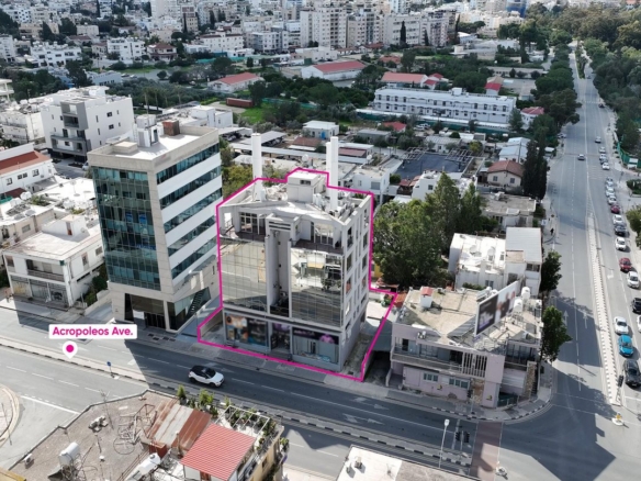 Yield Producing, Mixed-use commercial building in Acropoleos Avenue, Strovolos, Nicosia – id S46027