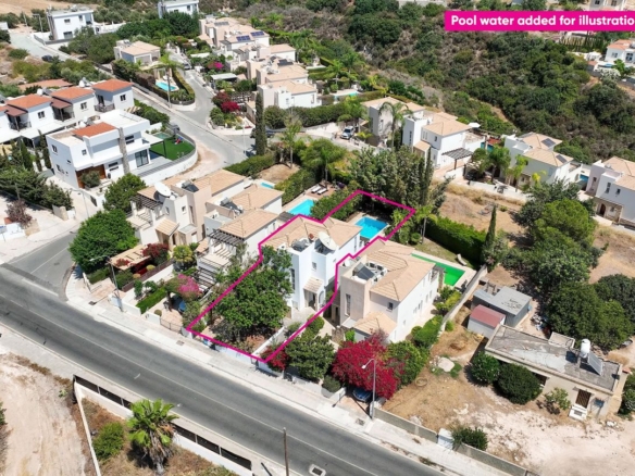 Detached Two Storey House in Pegeia, Paphos – id S4255