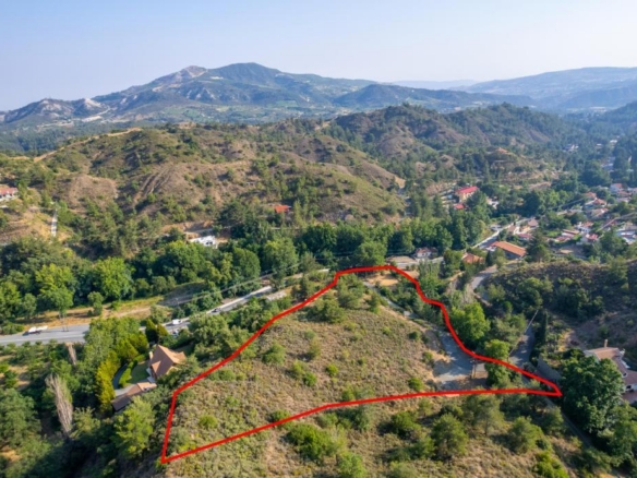 Residential field in Kato Platres, Limassol – id R9630