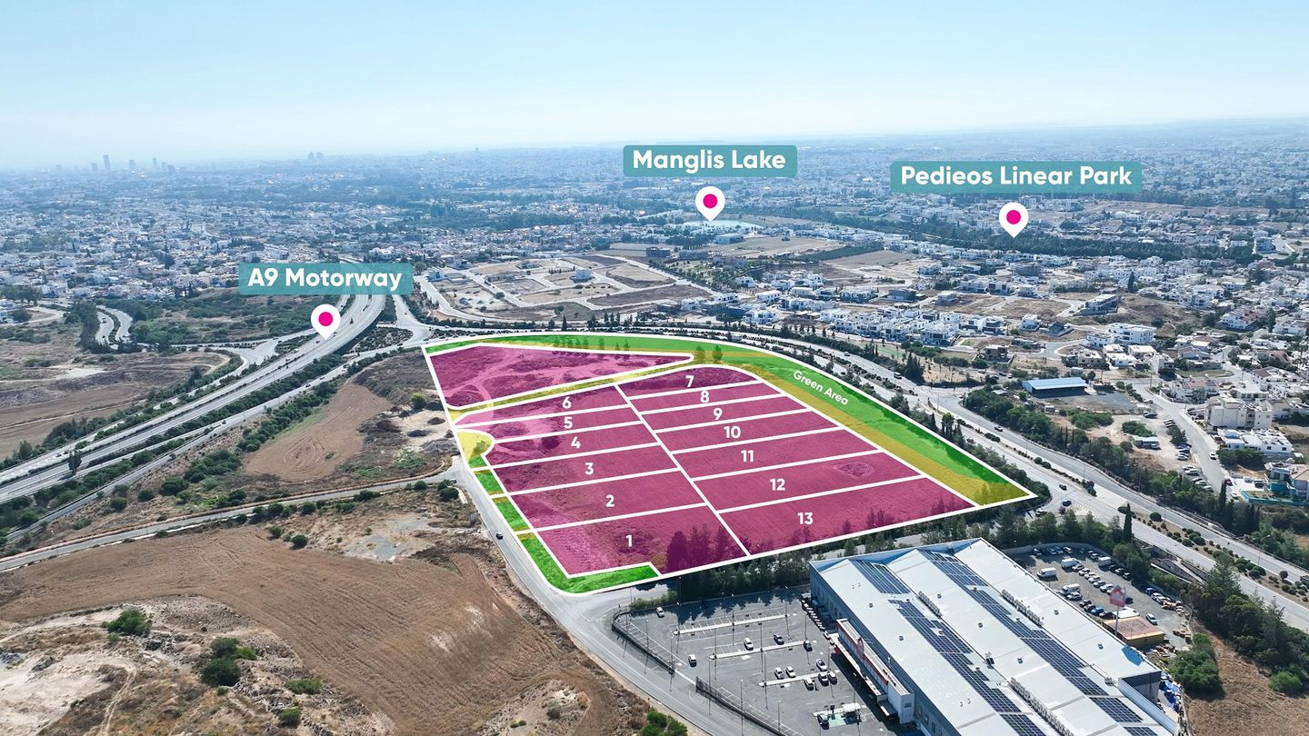 Unique Location Industrial Fields in Lakatamia, Nicosia – id S44940