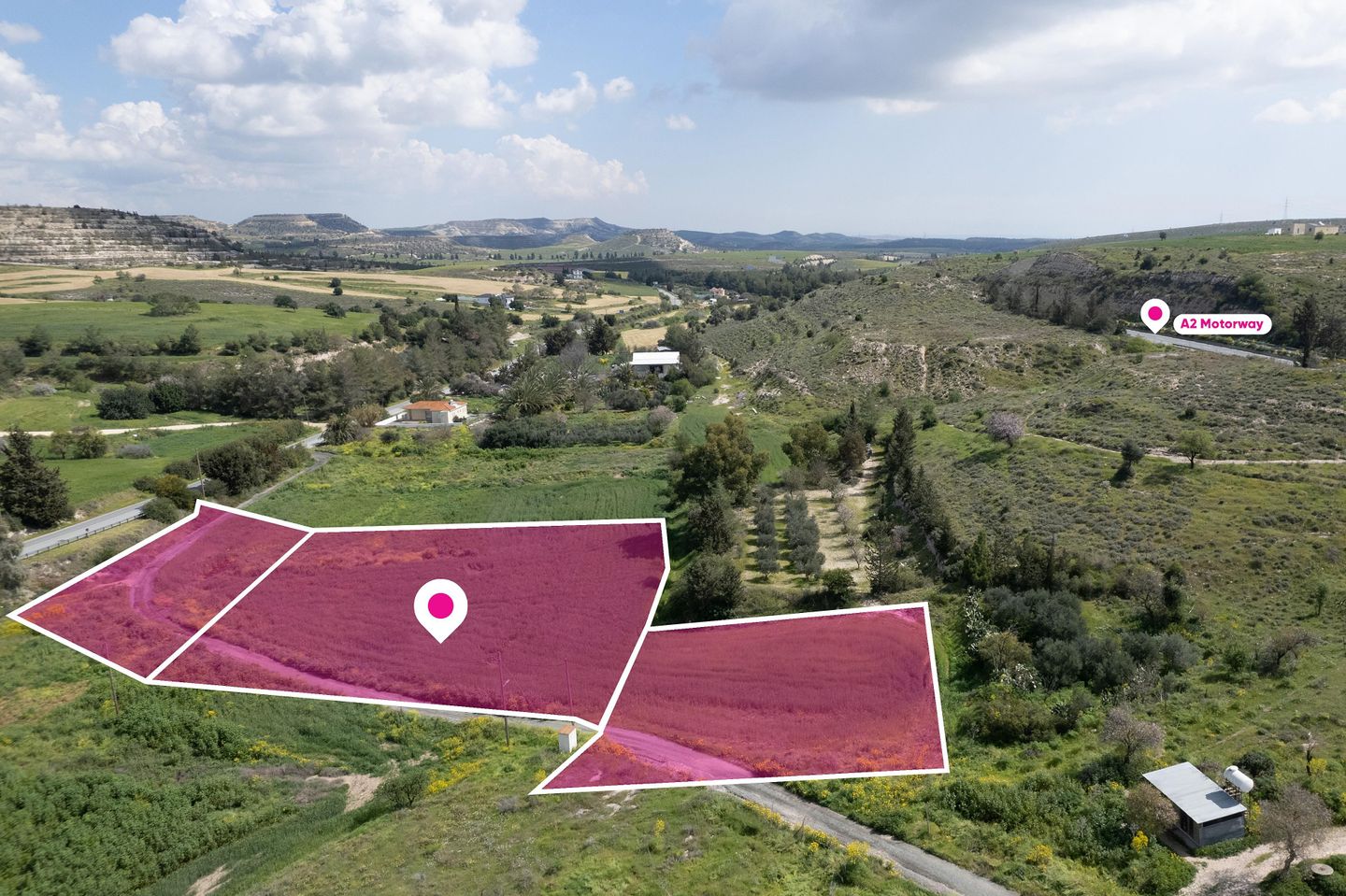 Three Residential Fields in Lympia, Nicosia – id S30684