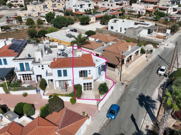 Two Storey Semi Detached House in Chloraka, Paphos – id S32590