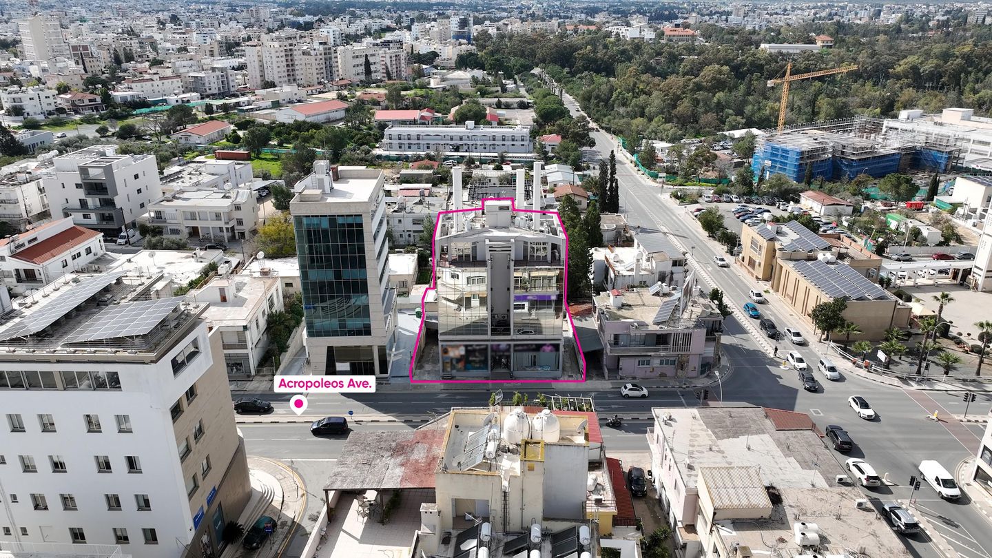 Yield Producing, Mixed-use commercial building in Acropoleos Avenue, Strovolos, Nicosia – id S46027