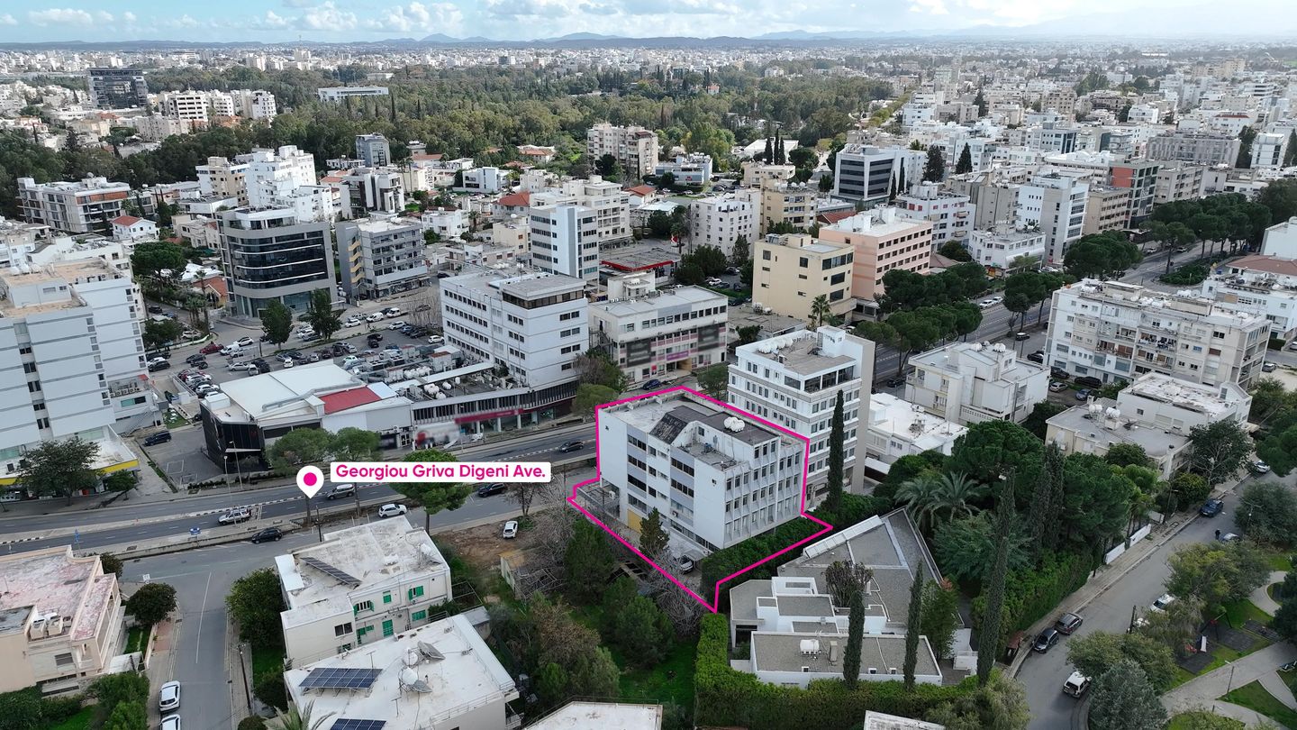 Four-storey building with a basement located in Engomi, Nicosia – id S46000