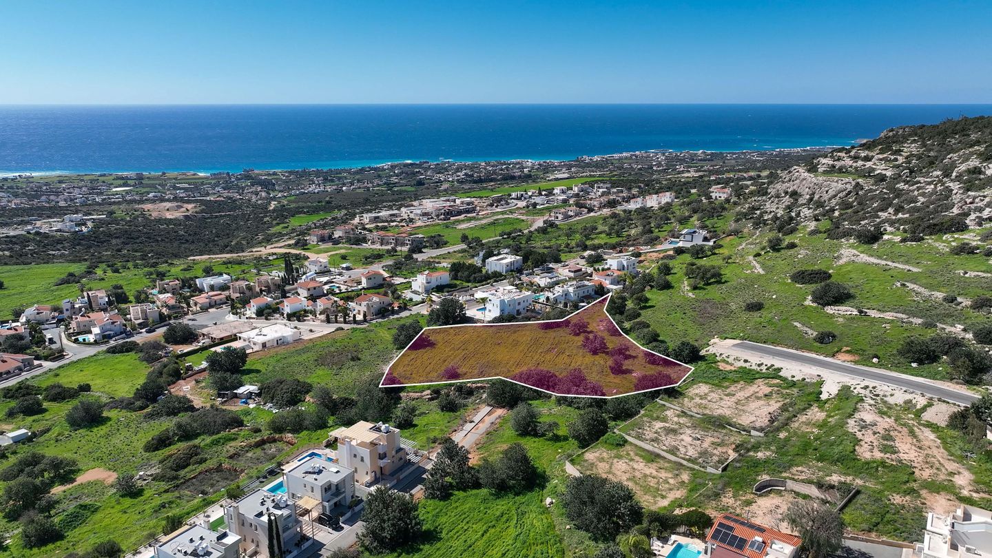 (Share) Residential field located in Pegeia, Paphos – id S6573