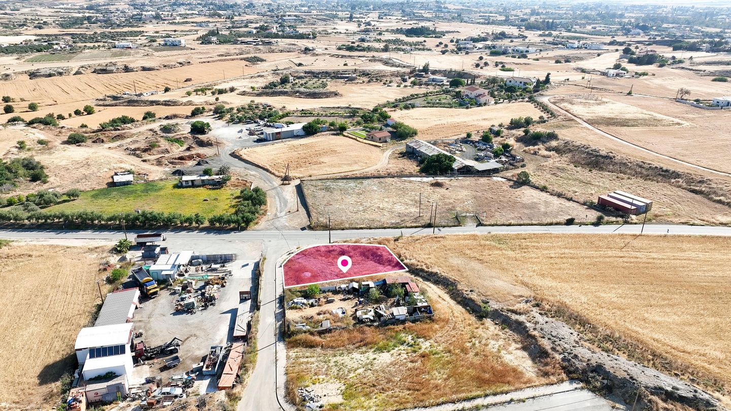 Corner Residential Plot in Ergates, Nicosia – id S32846