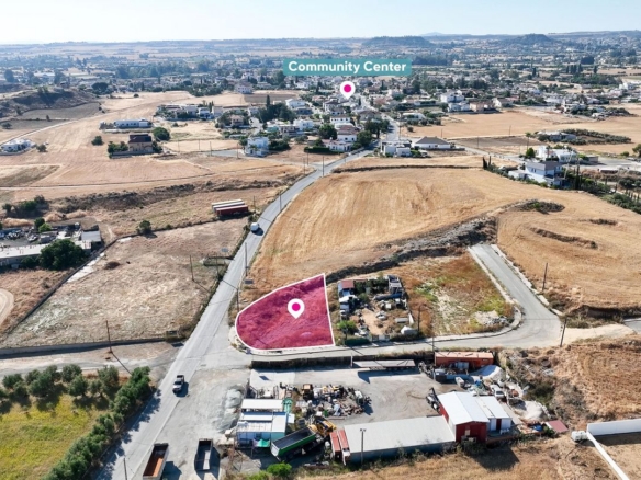 Corner Residential Plot in Ergates, Nicosia – id S32846