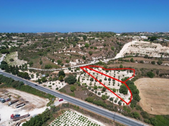 Two residential fields in Tsada, Paphos – id R8556