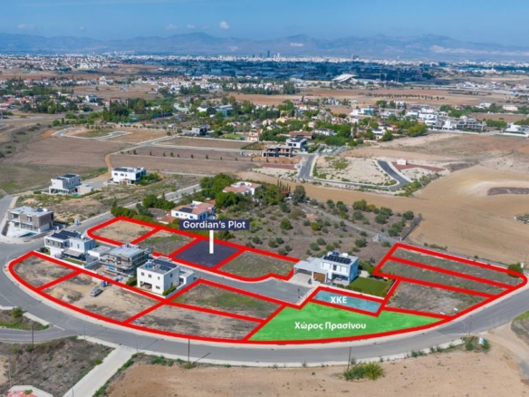 Residential plot under division in Latsia, Nicosia – id R8922
