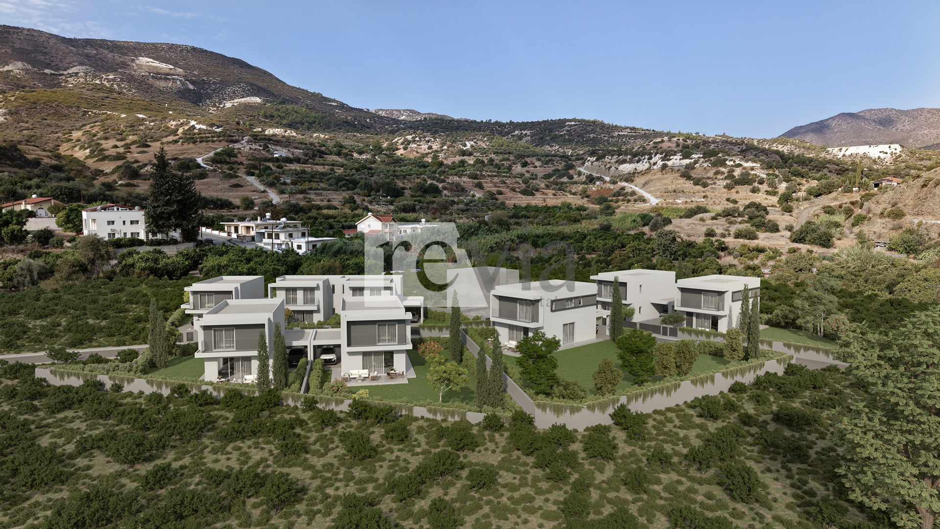 ab1b9685430d4fac9e7a9494b78996e6 2590414 – Detached house For sale, Akrounta, 156 sq.m., €425.000